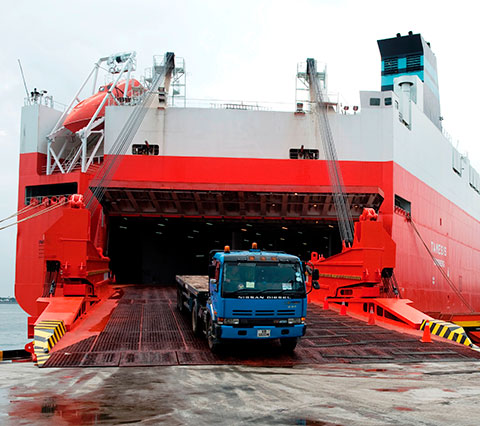 Roll On Roll Off RO RO Terminal Jurong Port Singapore Roll On Roll Off RO RO Terminal Jurong Port Singapore